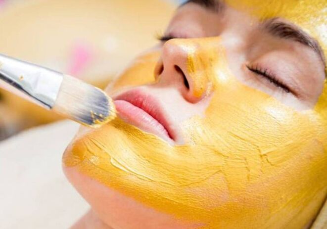 Masque régénérant au curcuma